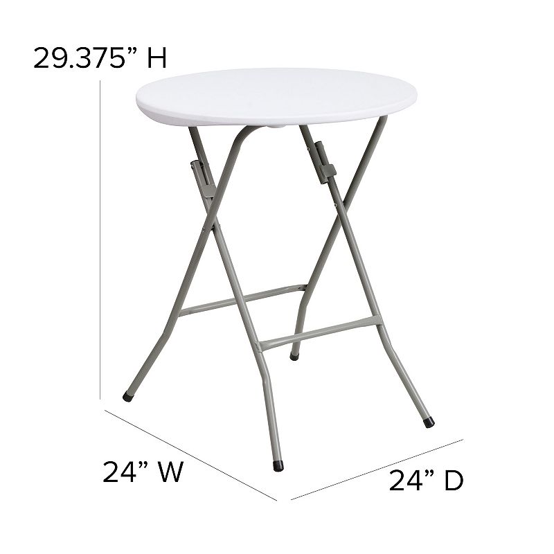 Flash Furniture 2-ft. Round Folding Table