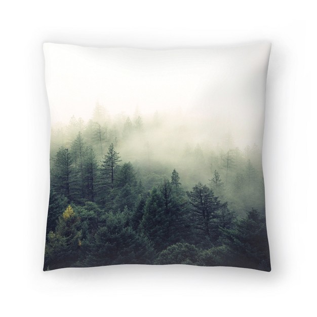 Forest Greenery By Tanya Shumkina Throw Pillow Americanflat Landscape Botanical