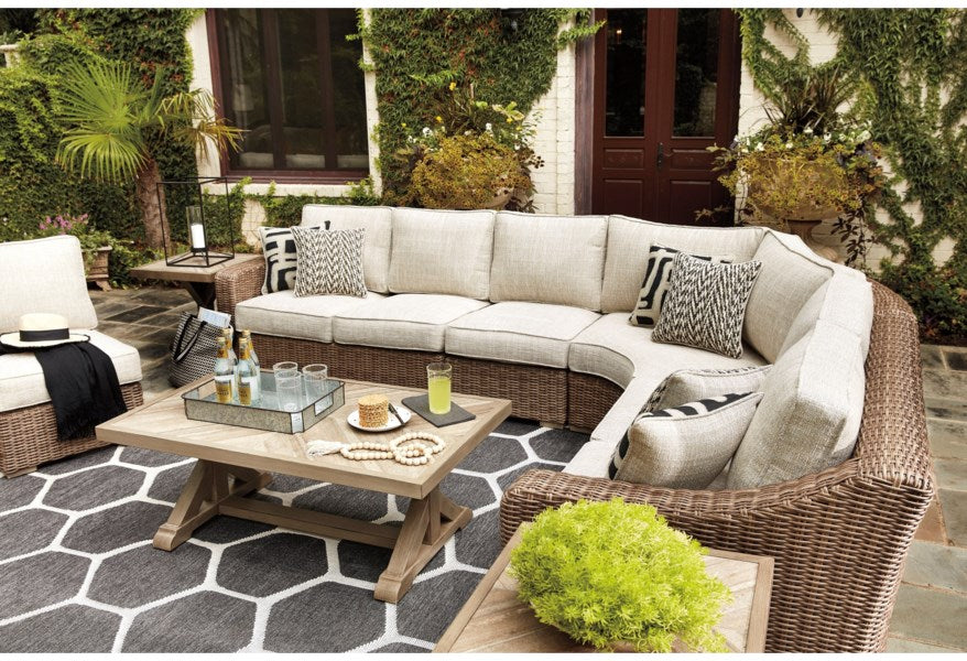 Beachcroft 4 Piece Outdoor Sectional