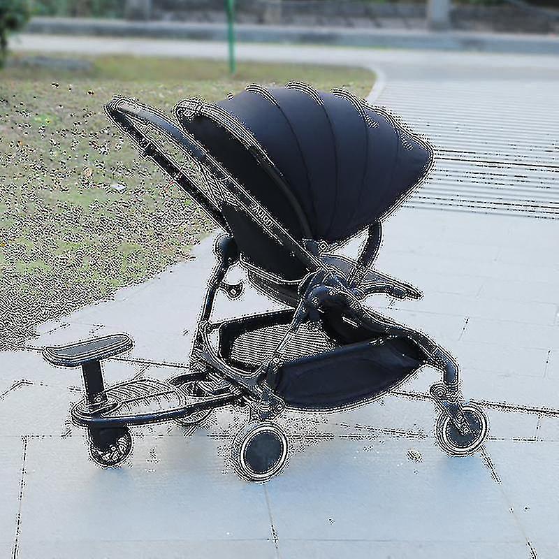 Universal 2in1 Stroller Ride Board With Detachable Seat Second Child Artifact Child Rider Stroller Attachment With Saddle Seat