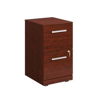 Affirm Classic Cherry Decorative Lateral File Cabinet with Hidden Casters (Comes Assembled) 426269