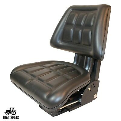 Black Trac Seats Tractor Suspension Seat Fits John Deere 2280