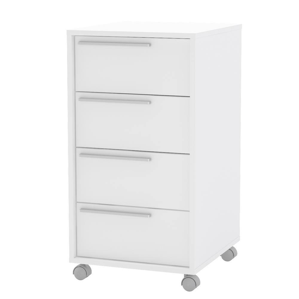 Oxford White 4-Drawer Cabinet 120924880009