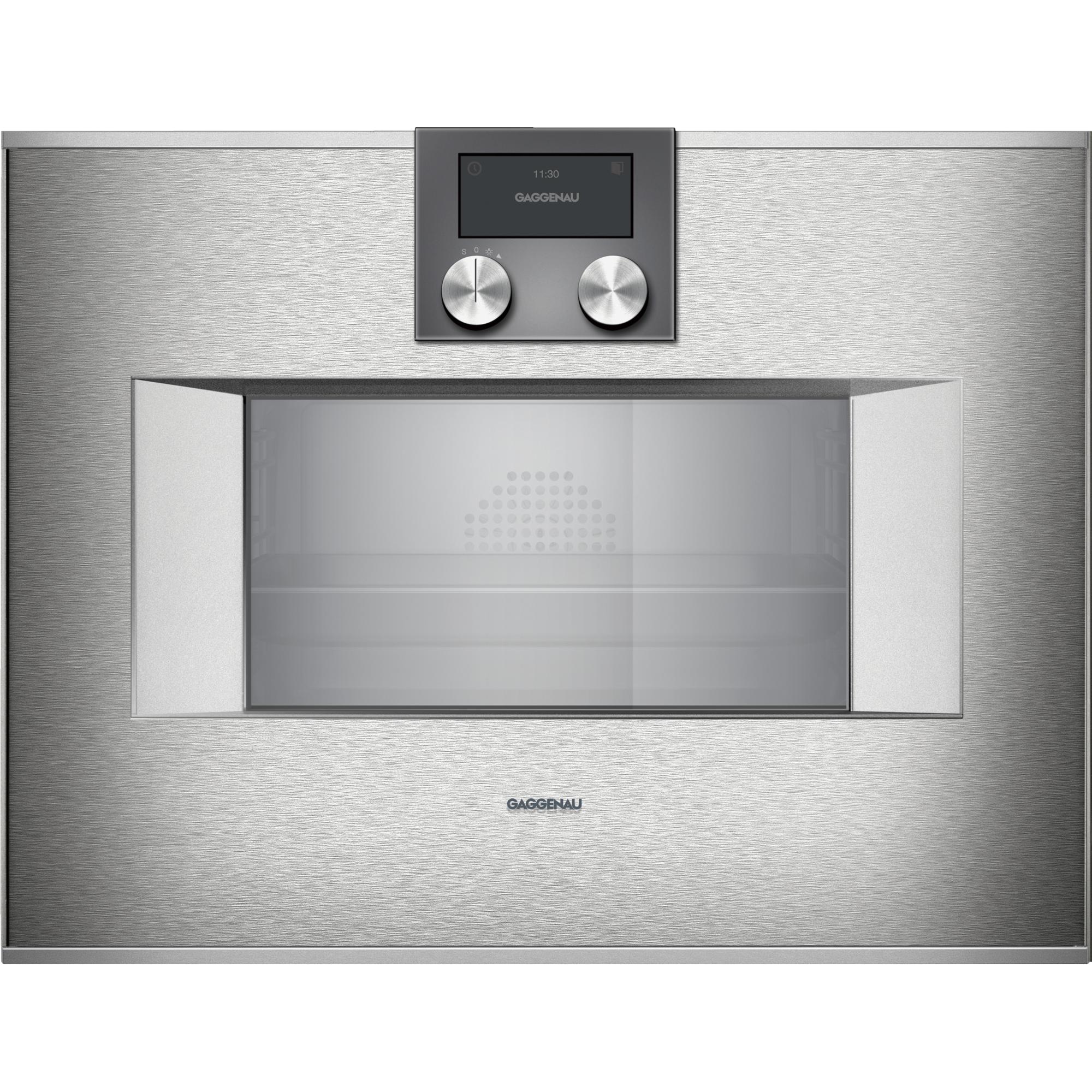 Gaggenau 24-inch, 2.1 cu.ft. Built-in Single Wall Oven with Steam Cooking BS 470 612