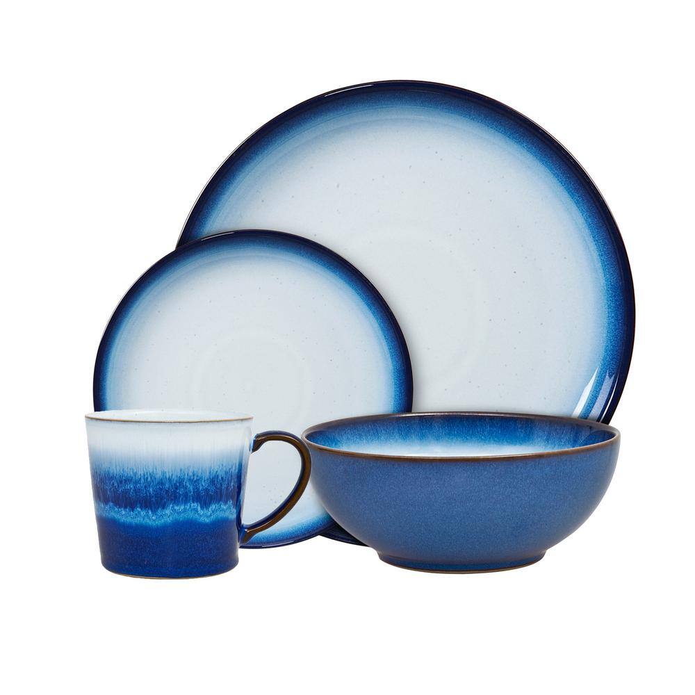 Denby Blue Haze 4 -Piece Set (Service for 1) BHZ-100