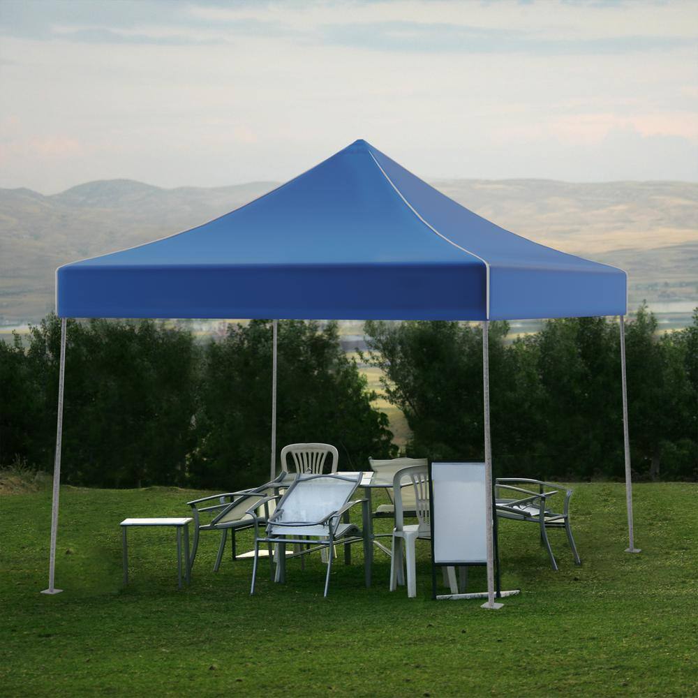 Stalwart 10 ft. x 10 ft. Canopy Tent in Blue 80-14-B