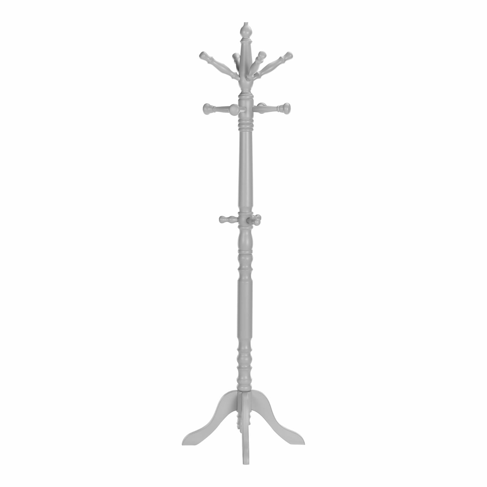 Coat Rack， Hall Tree， Free Standing， 11 Hooks， Entryway， 73