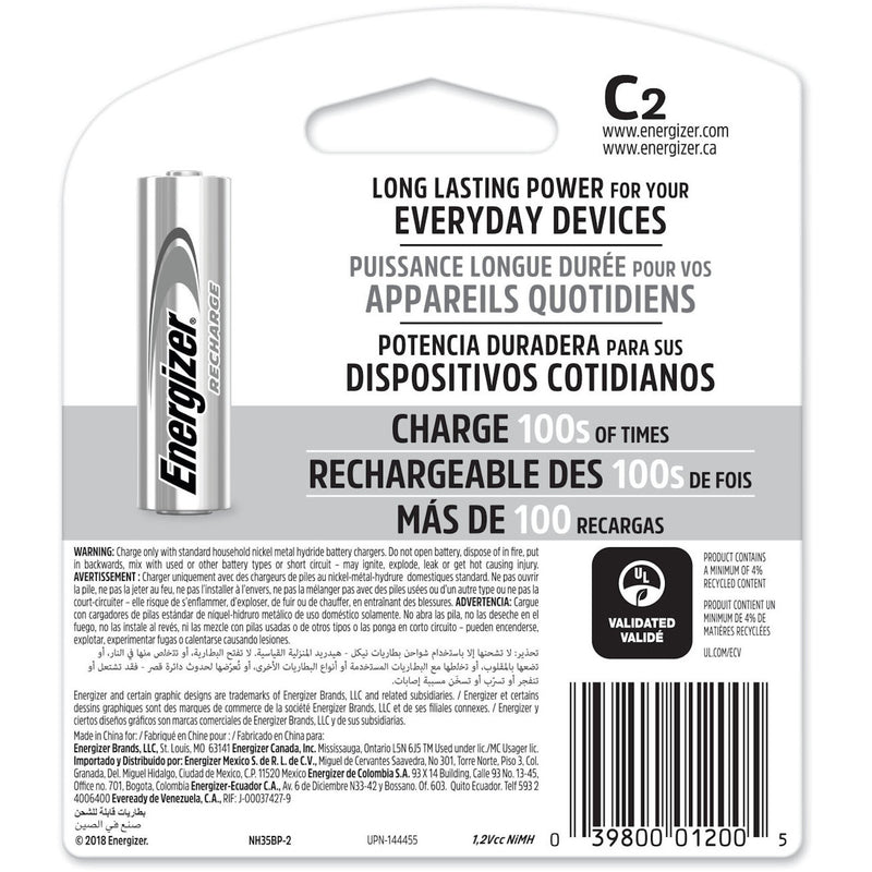 BATTERY RECHRG C 2PK