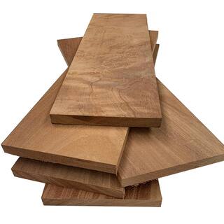 Swaner Hardwood 1 in. x 8 in. x 2 ft. African Mahogany S4S Board (5-Pack) OL04070824MA