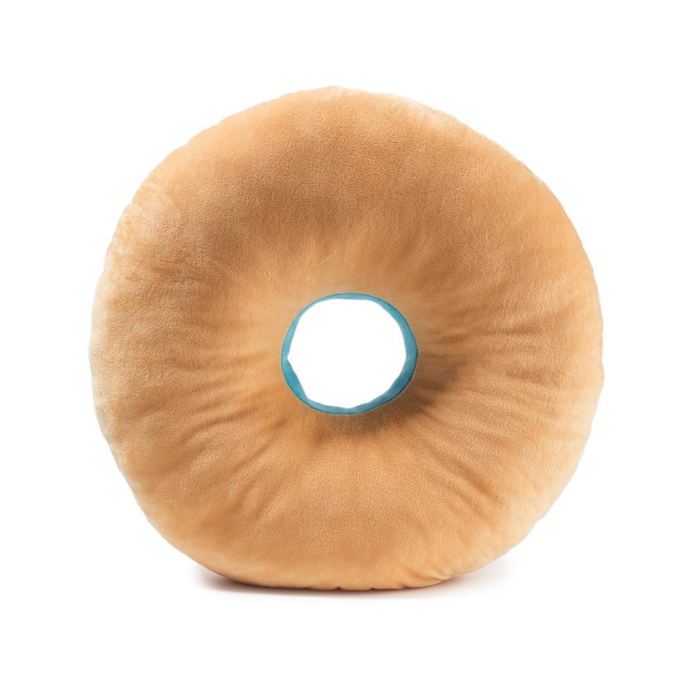 Yummy World Blue Donut Plush Food Pillow