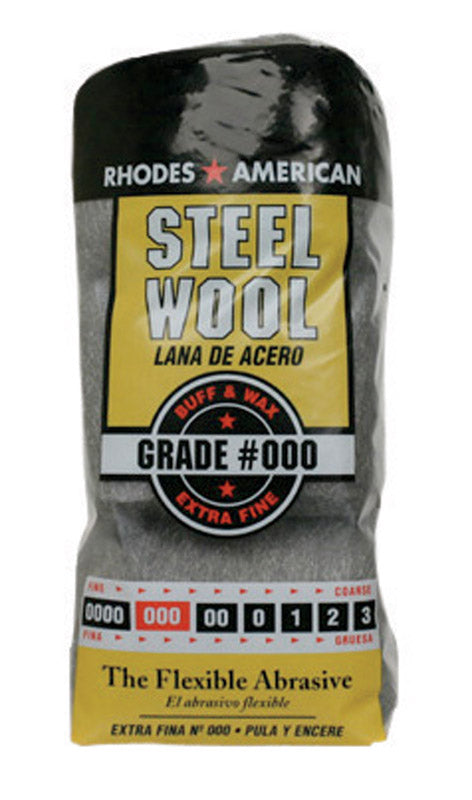 STEEL WOOL PAD #000 12PK