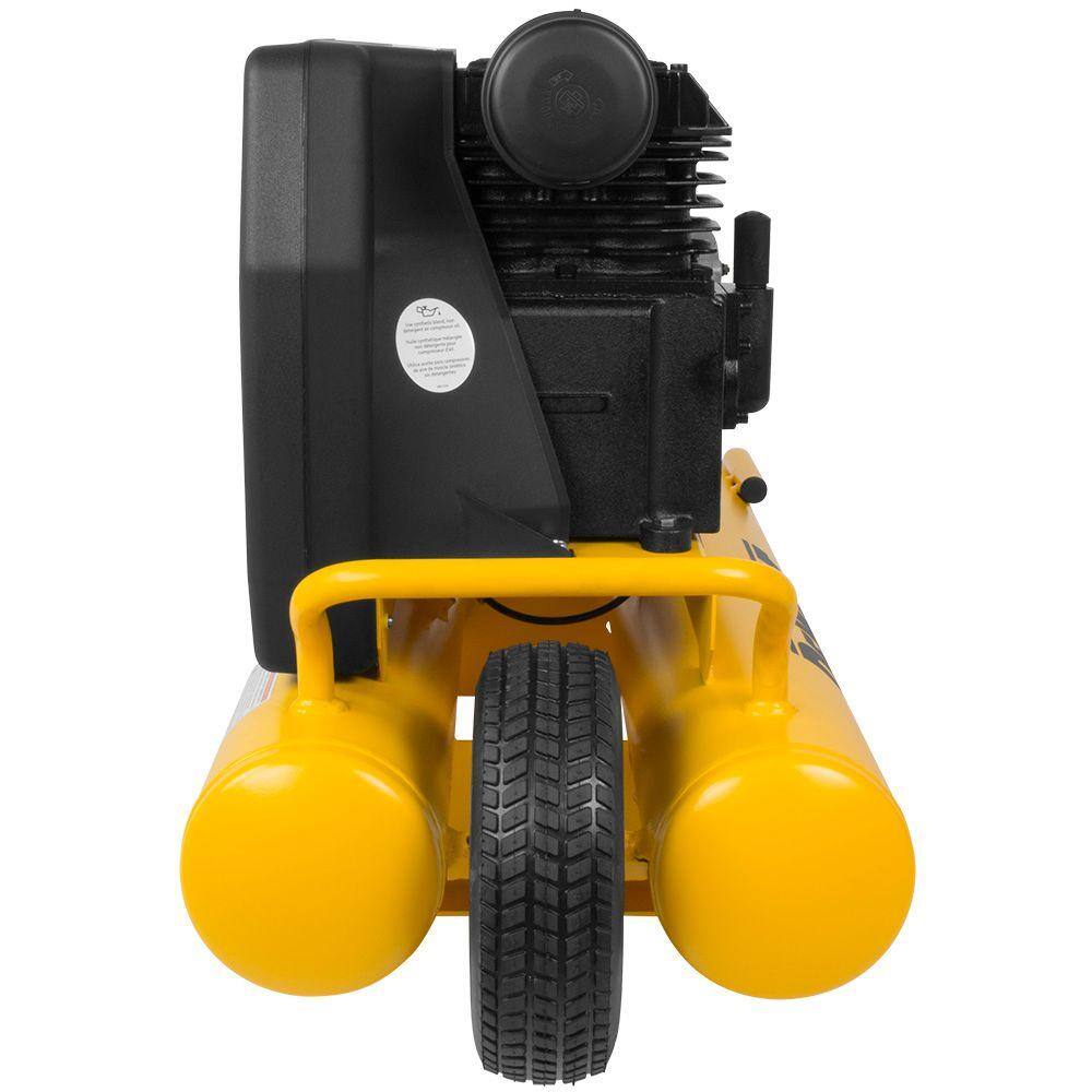 DW 8 Gal. 155 PSI 1.9 HP Electric Dual Voltage Wheelbarrow Air Compressor DXCMTA1980854