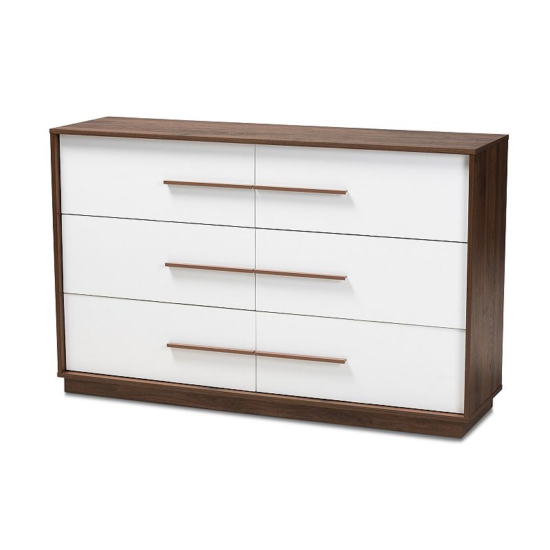 Baxton Studio Mette Medium Brown Dresser