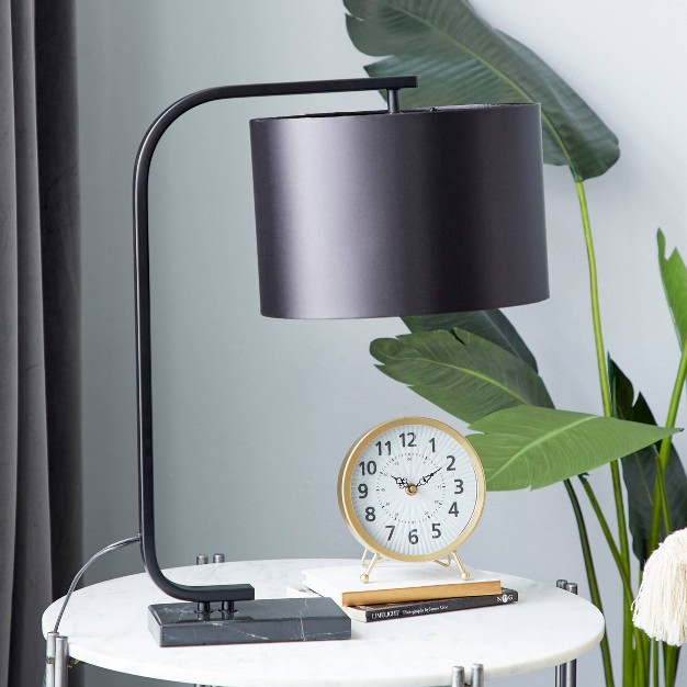 Traditional Metal Table Lamp Black Olivia amp May