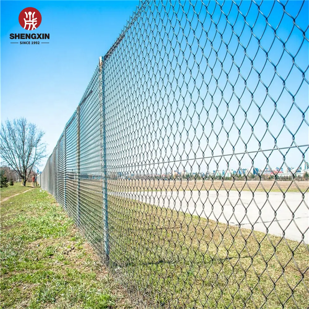 Customized Factory Price Supply Galvanized /PVC Coated Free Design Chain Link Fence