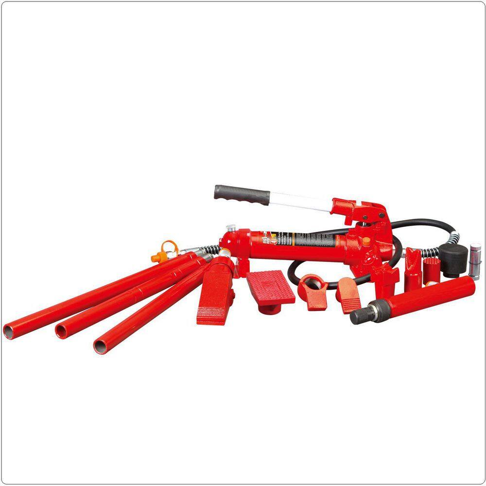 Big Red 4-Ton Porta Power Hydraulic Body Frame Repair Tool Kit with Carrying Case T70401S