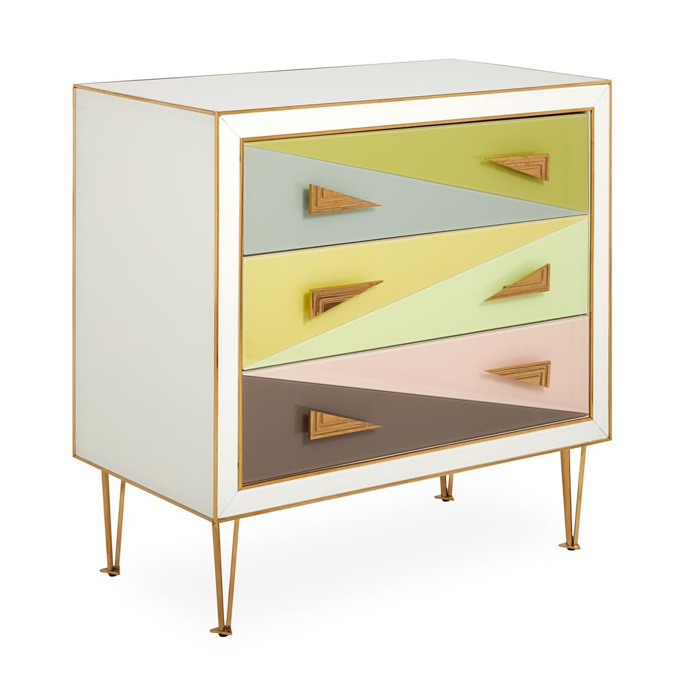 Harlequin Three-Drawer Chest