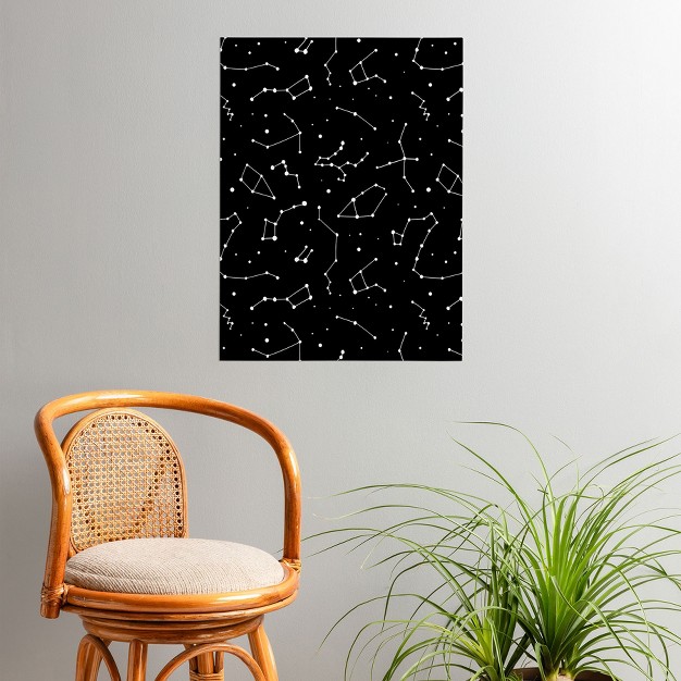 Avenie Black And White Constellations Poster Society6