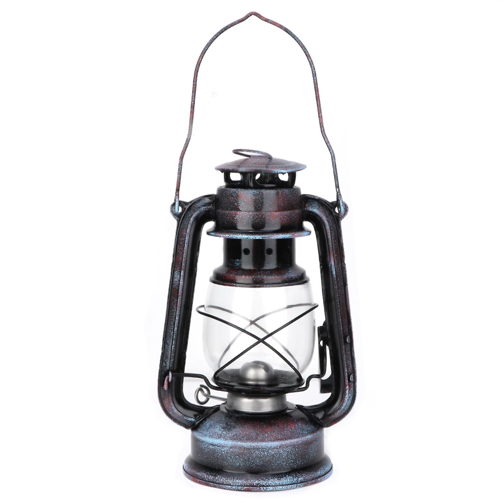 24cm Classic Kerosene Lamp Vintage Kerosene Lantern Oil Lamp Portable Outdoor Camping Lights