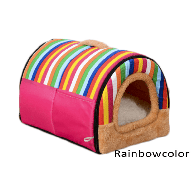 Medium Large Dog Bed Dog House With Roof Warm Soft Pet Bed Kennel For Large Dog Bed