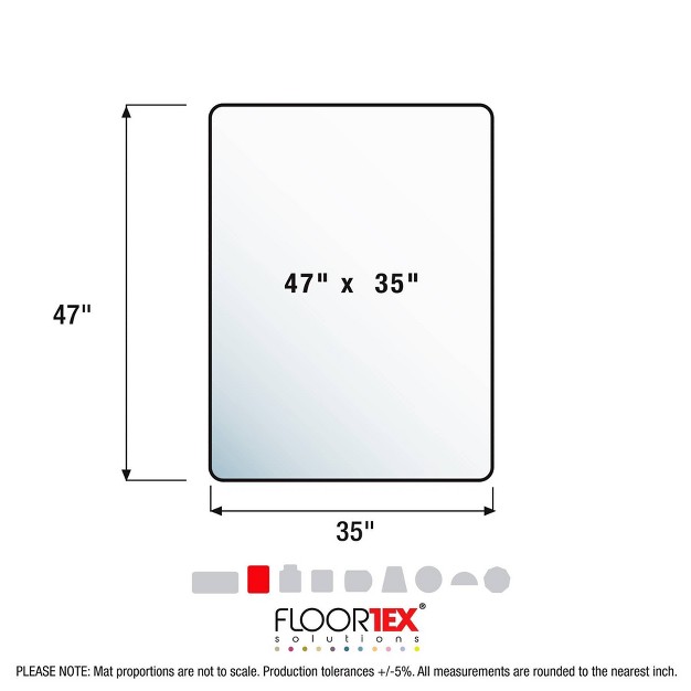 Rectangular Ulti Mat Clear For Hard Floors Cleartex