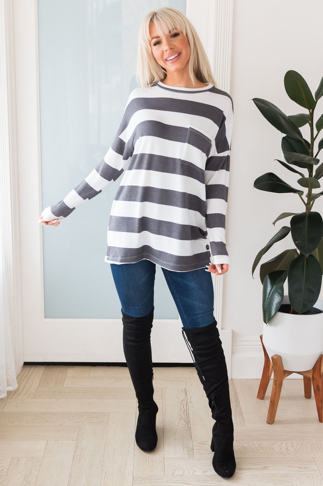 Cuddly Classic Modest Blouse