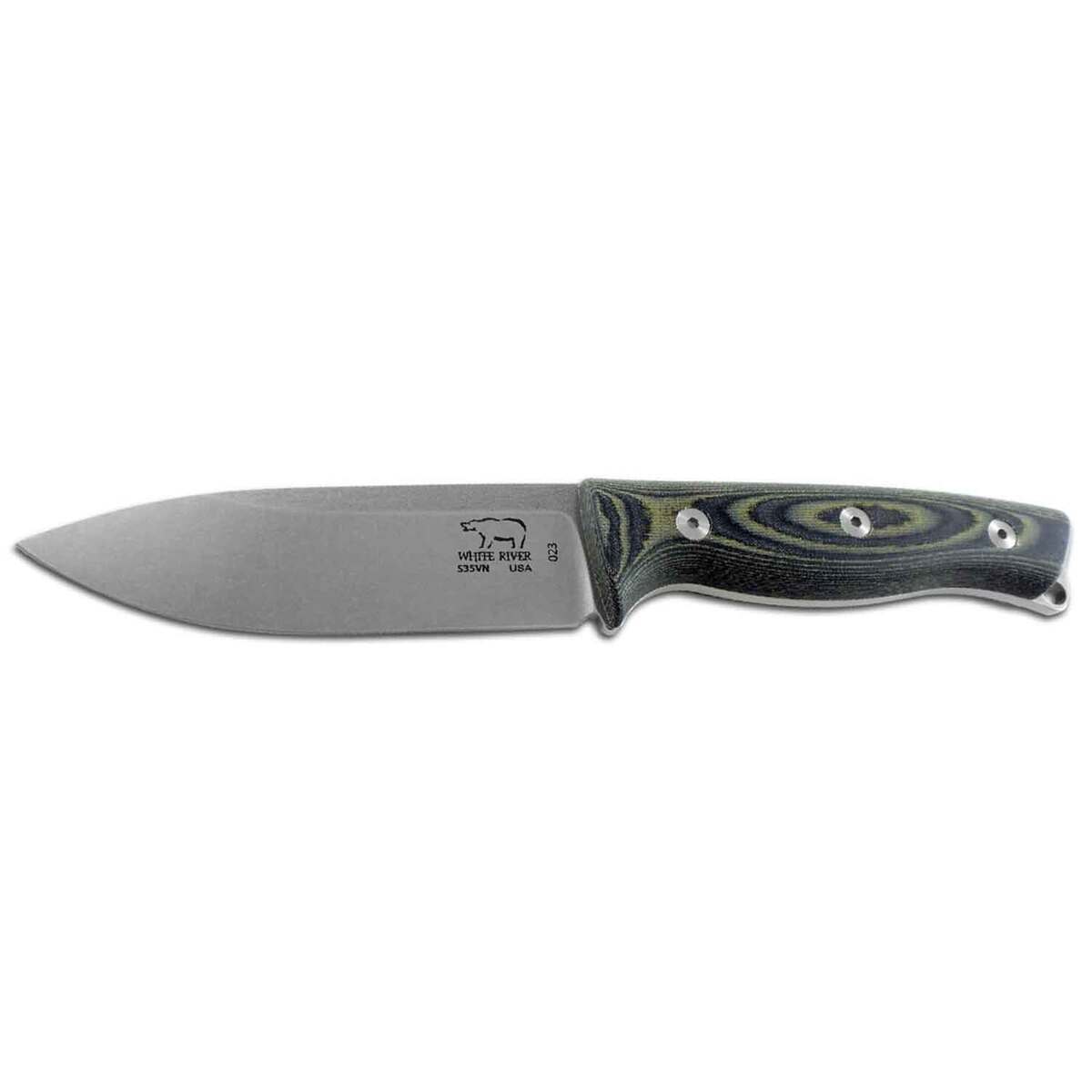 White River 4.5 inch Ursus 45 Fixed Blade Knife