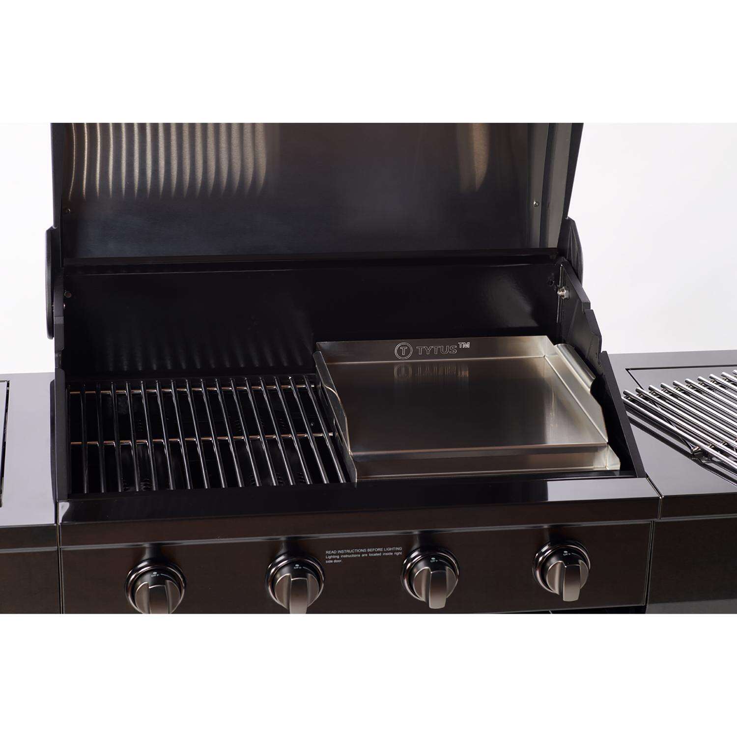 TYTUS Stainless Steel Griddle 16 in. L X 14 in. W 1 pk