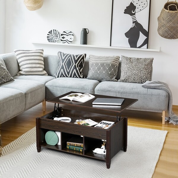 Living Room Furniture Lift Top Storage Coffee Table