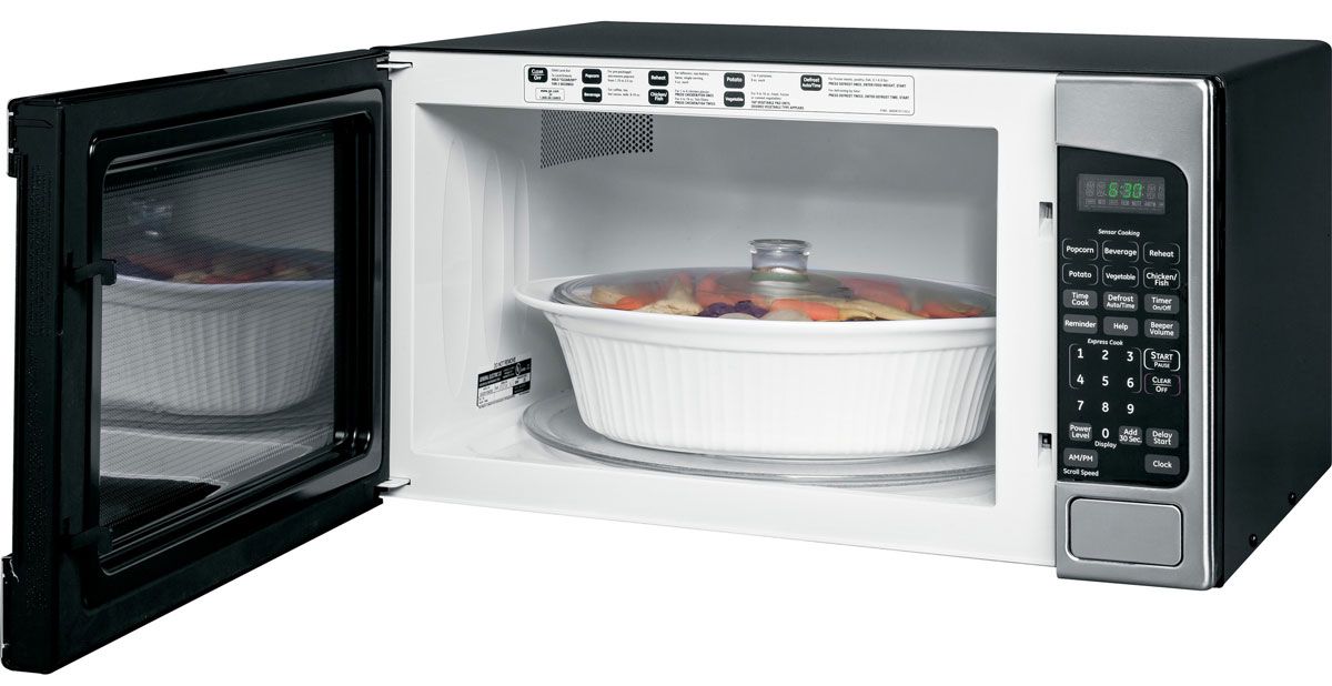 GE 2 Cu. Ft. Stainless Steel Countertop Microwave Oven