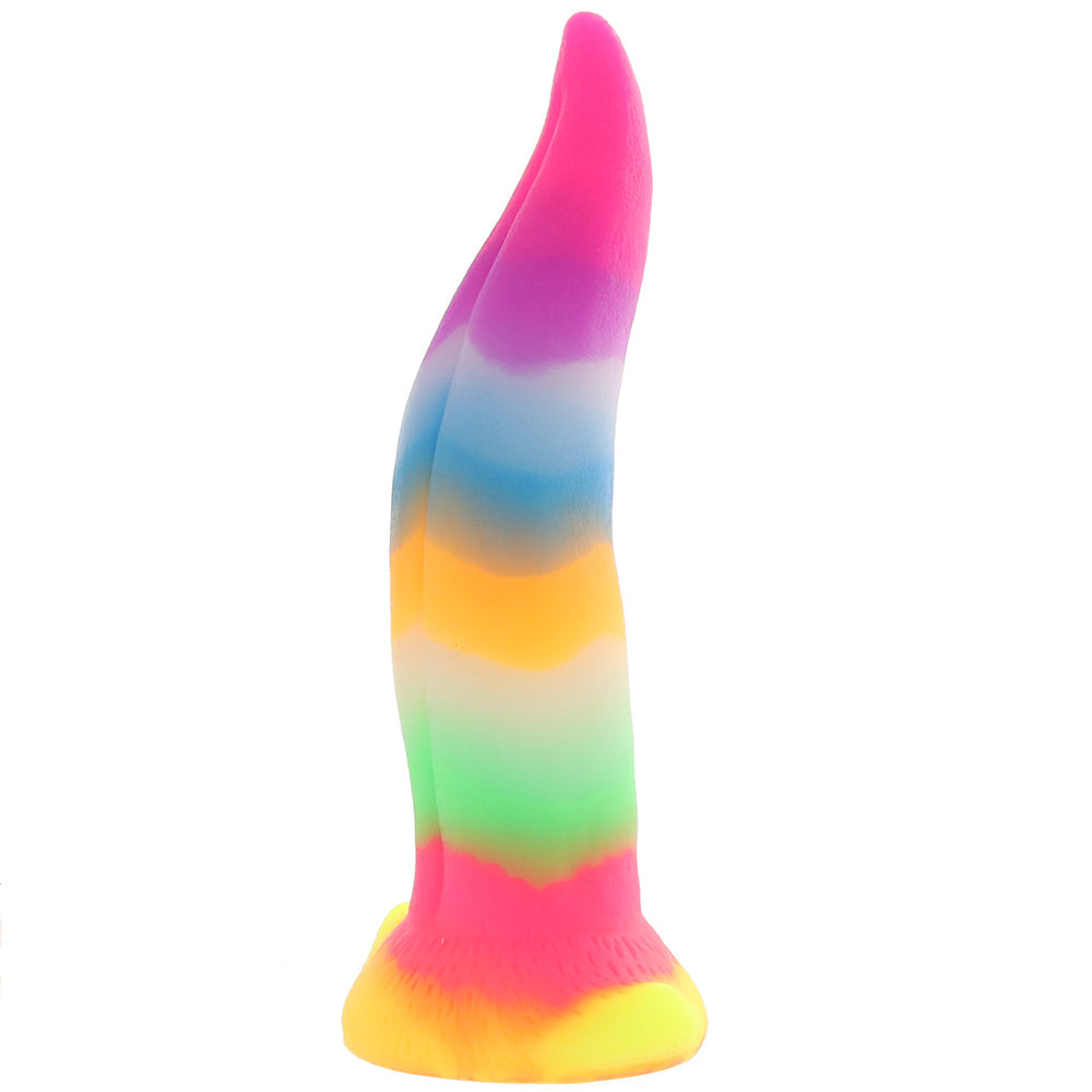 Unicorn Kiss Glow-in-the-Dark Silicone Dildo