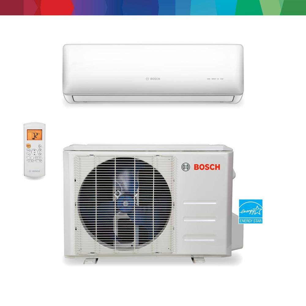 Bosch Pro Pack 18000 BTU 1.5 Ton Ductless Mini Split Air Conditioner with Heat Pump No Line Set 230V 8733955241