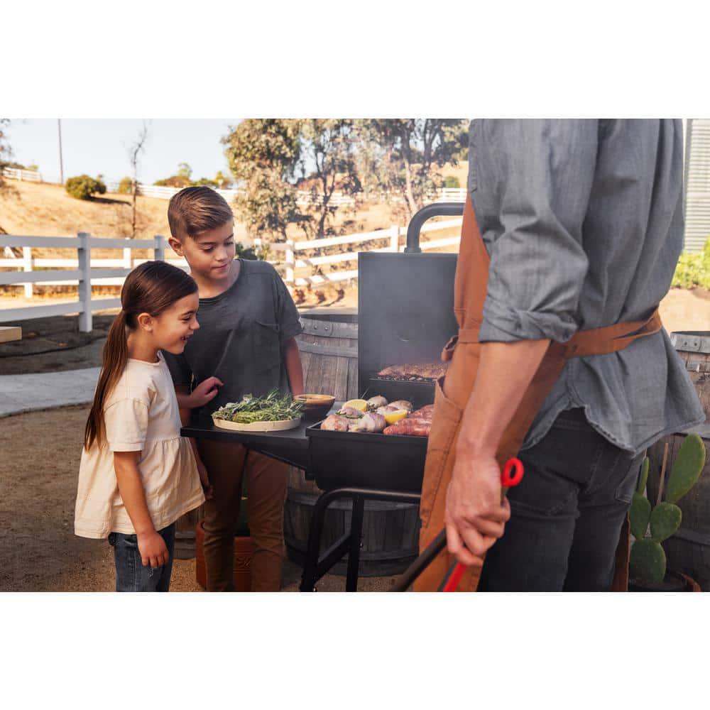 Nexgrill 175 in Barrel Charcoal Grill in Black