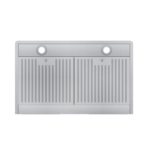 30'' Wall Mounted Stainless Steel Single Motor Range Hood with LED Screen Finger Touch Control