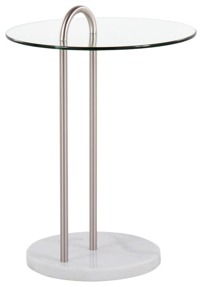 Claire Side Table   Contemporary   Side Tables And End Tables   by LumiSource  Houzz