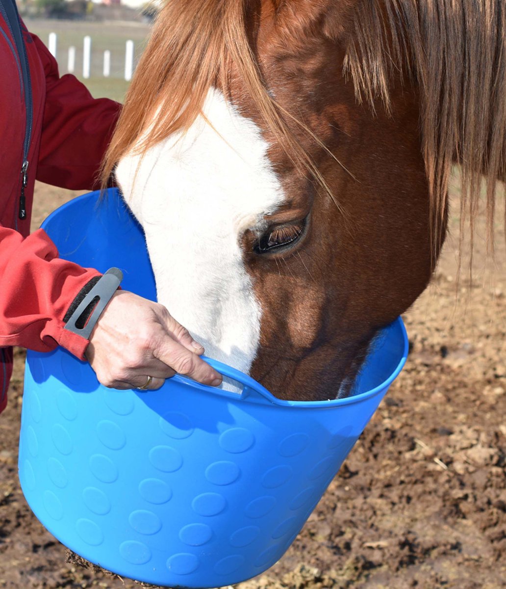 Tuff Stuff Products Tuff Flex Tub Farm Animal Feeder