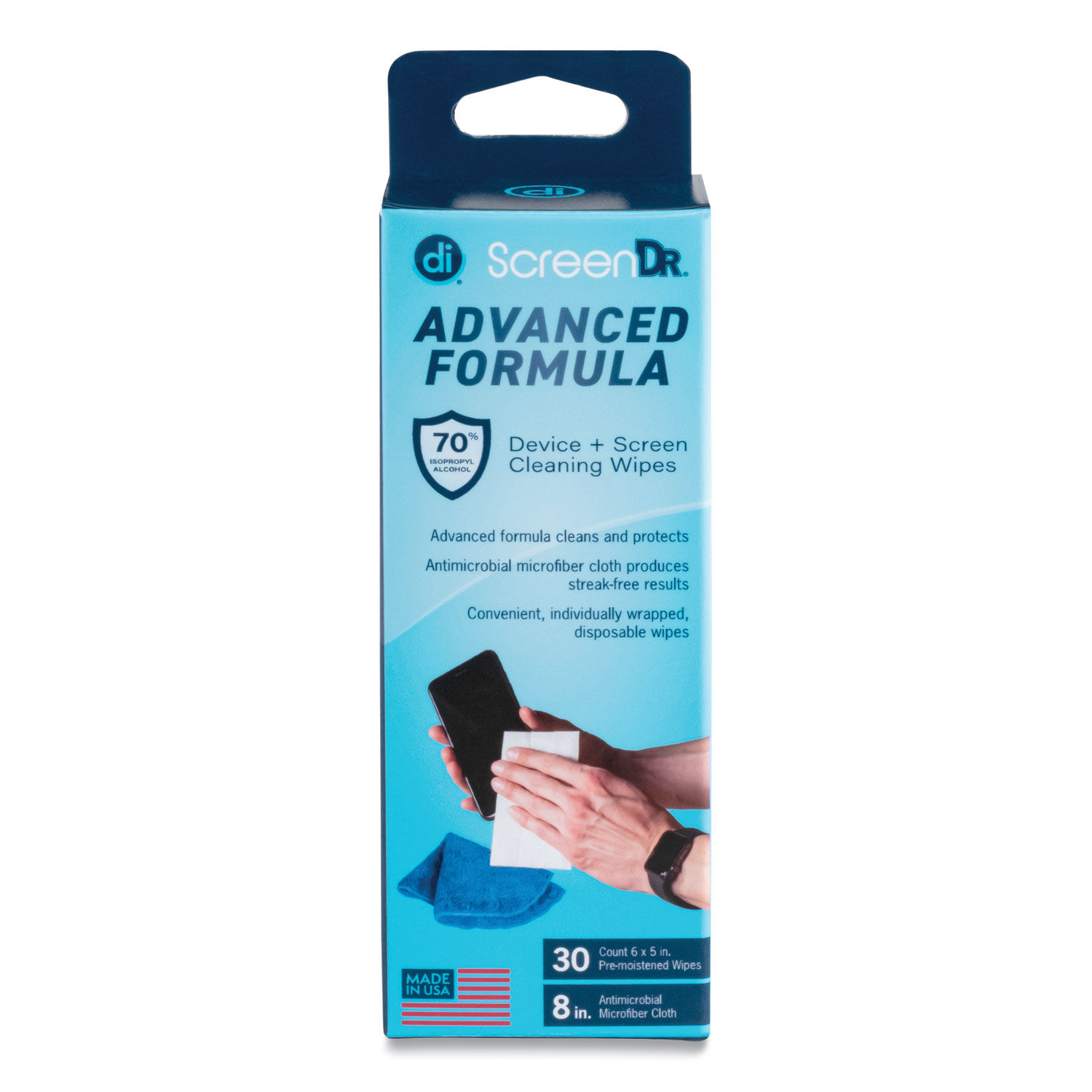 ScreenDr Device and Screen Cleaning Wipes by Digital Innovations DGV32346