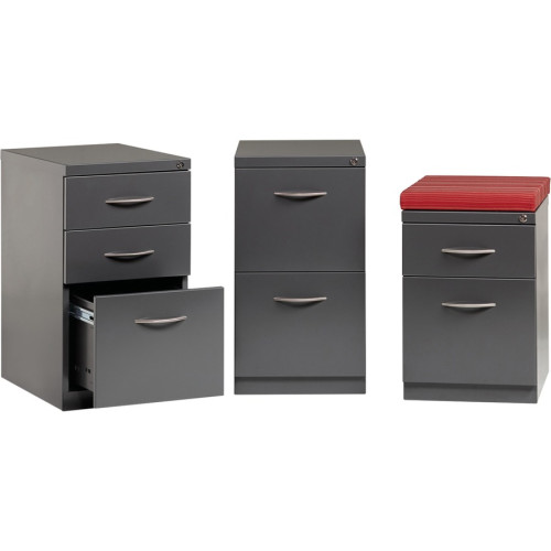 Lorell Premium Mobile BBF Pedestal File - 3-Drawer (79130)