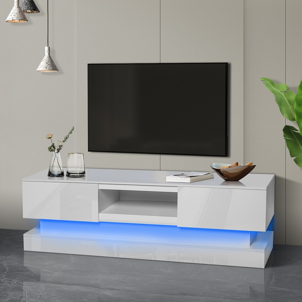 Entertainment Center TV Stand for Up to 55\