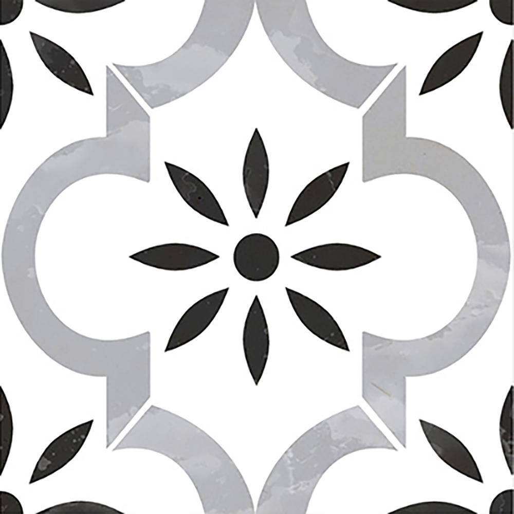 MSI Azila Encaustic 8 in. x 8 in. Matte Porcelain Floor and Wall Tile (5.16 sq. ft.Case) NFLOBA8X8