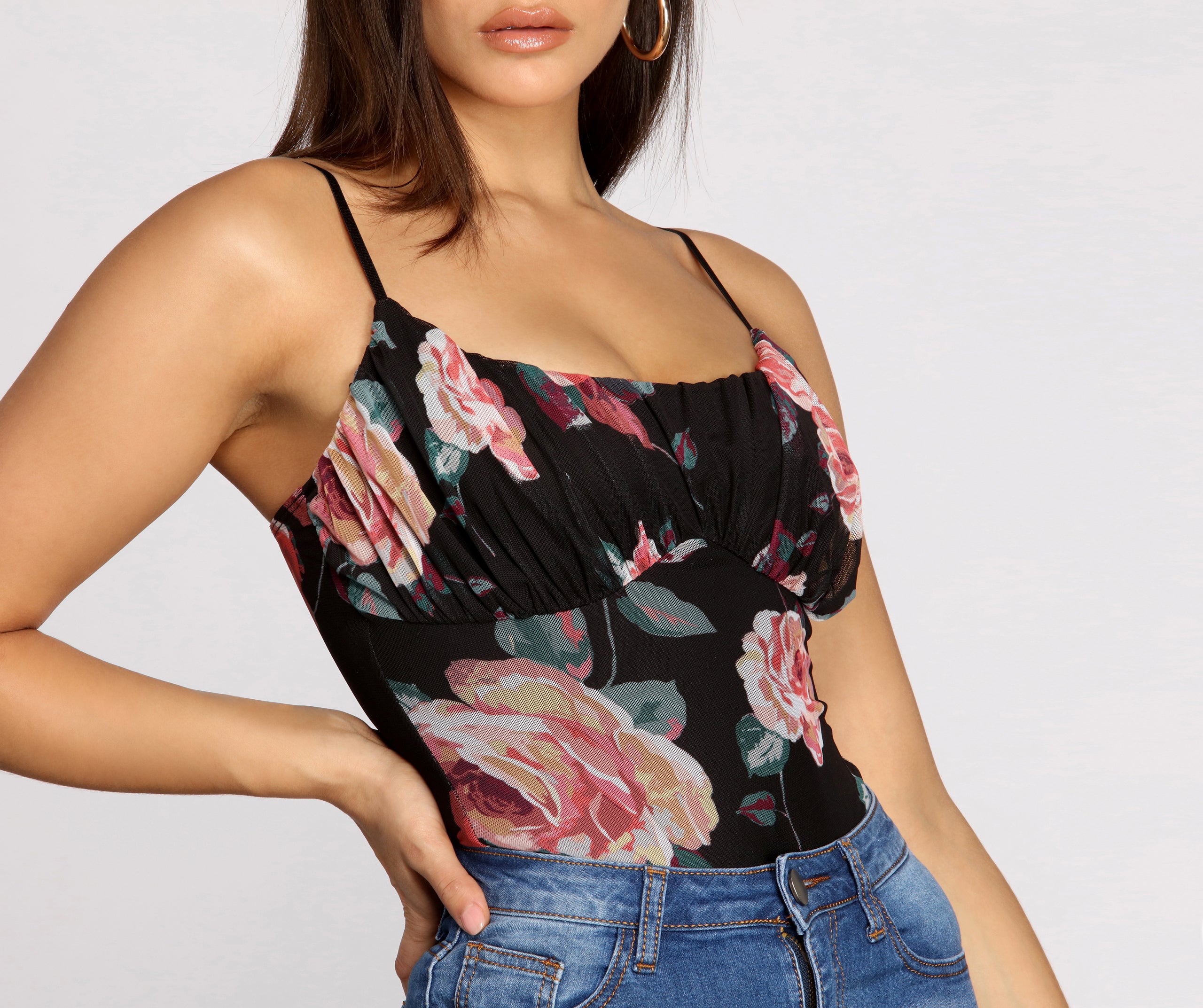 Floral Babe Bodysuit