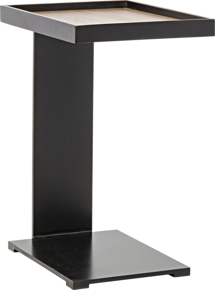 Ledge Side Table   Industrial   Side Tables And End Tables   by HedgeApple  Houzz