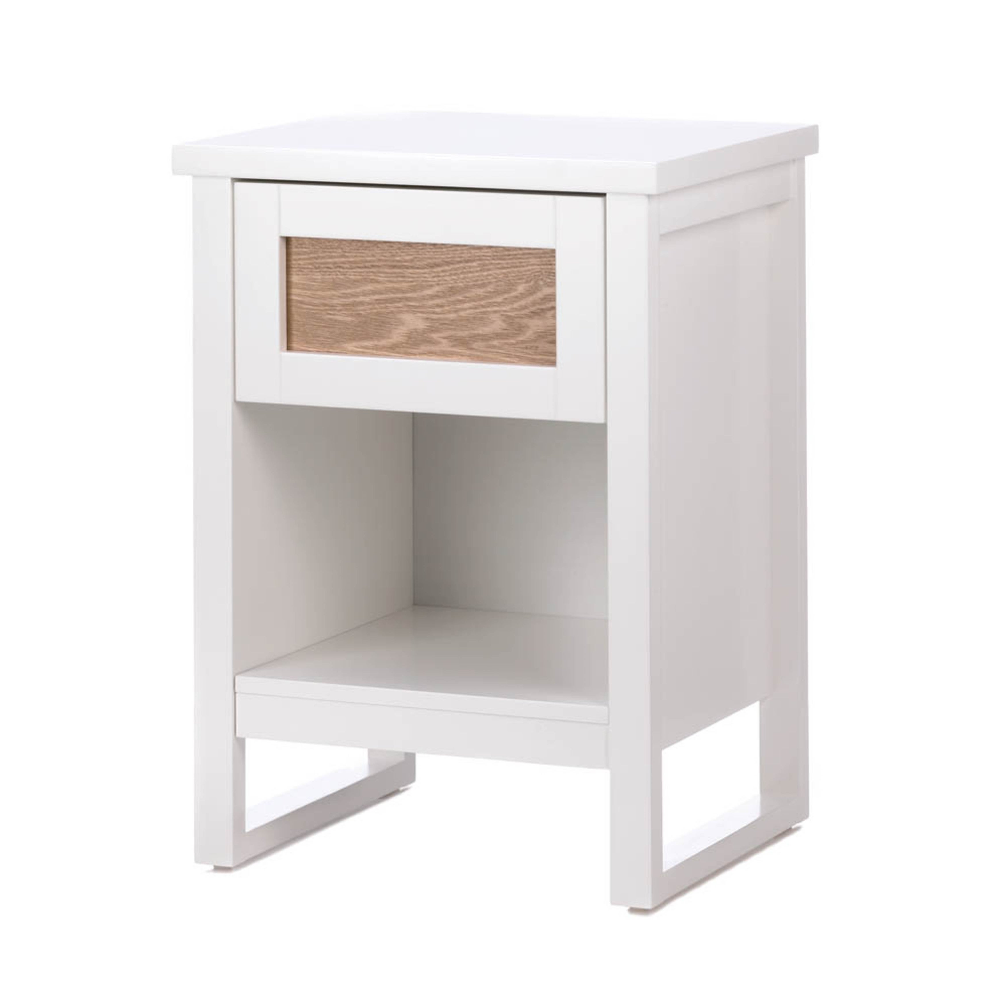 Perfect White Side Table 18.75x15.75x26