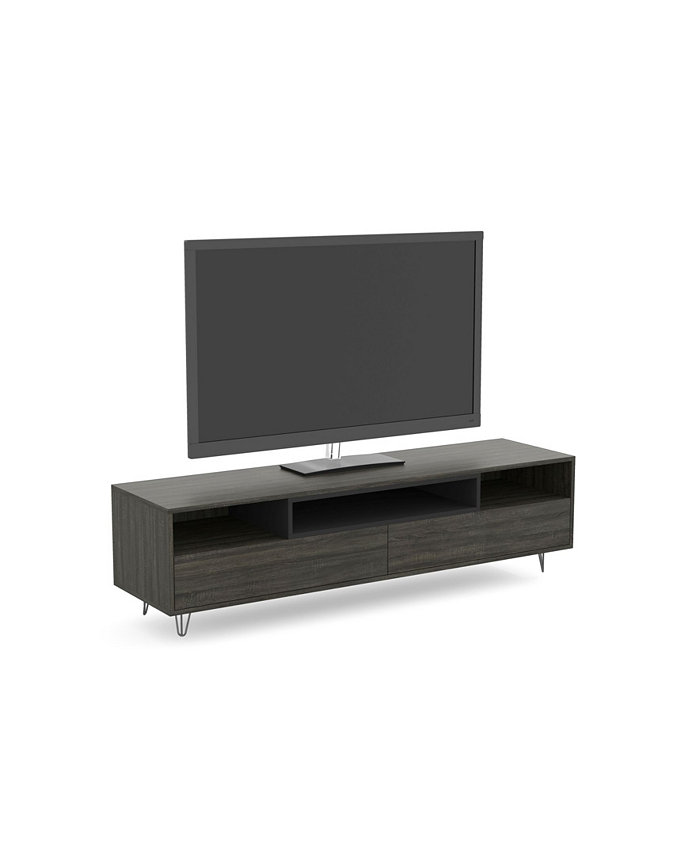 SandCO Safdie and Co. Tv Stand With 2 Drawers