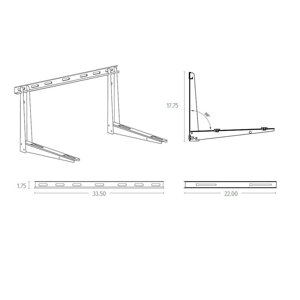 RectorSeal WBB-300 Wall Condenser Bracket 87733