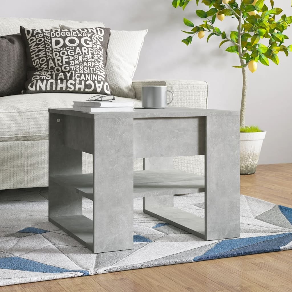 Coffee Table Concrete Gray 21.9