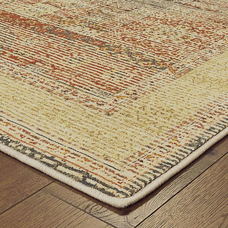 StyleHaven Telfair Distressed Medallion Rug