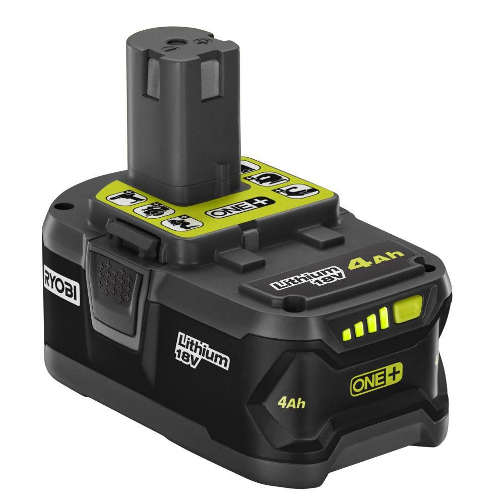 RYOBI ONE+ 18V Lithium-ion Cordless 3-Tool Combo Kit with (1) 4.0 Ah Battery (1) 1.5 Ah Battery Charger and Bag PCK101KN