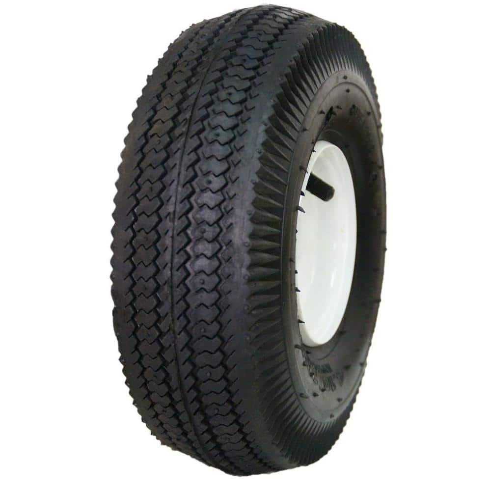 Hi-Run Sawtooth 25 PSI 4.1 in. x 3.5-4 in. 4-Ply Tire and Wheel CT1009