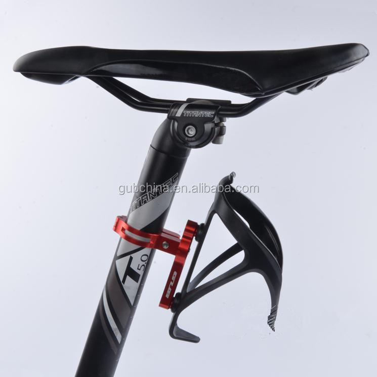 GUB G 23 Bike Bicycle Cycling Seat Post Back Double Water Bottle Holder Cage Rack Adapter cheap Shipping